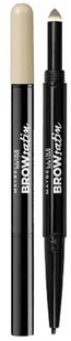 Maybelline BROW SATIN - Kredka i puder do brwi - LIGHT BLONDE MAYSIDBR-DOBR-01 - Cienie do powiek - miniaturka - grafika 3