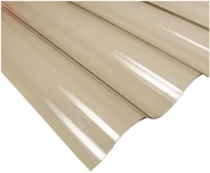 Pokrycia dachowe - Płyta falista PVC Brązowa 250 x 90 cm - miniaturka - grafika 1