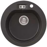 Zlewozmywaki - AXIS MALIBU 10 czarny - miniaturka - grafika 1