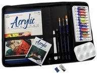 Farby i media malarskie - Royal Langnickel Royal & Lang Niklowo-artysta zestaw farbami akrylowymi RSET-KCXL-ACR - miniaturka - grafika 1