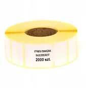 Papier do drukarek - Zebra Etykiety naklejki termiczne 32x20 2000 szt - miniaturka - grafika 1