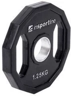 Obciążenia - InSportLine Obciążenie olimpijskie gumowane Ruberton 1,25 kg IN15895 - miniaturka - grafika 1