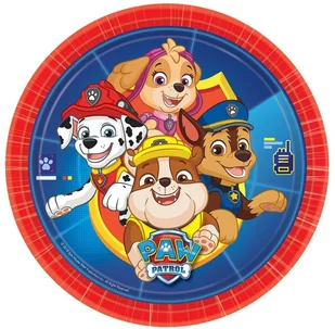 Procos Talerzyki papierowe "Paw patrol Ready For Action" PROCOS 23 cm 8 szt 89774 - Naczynia i sztućce jednorazowe - miniaturka - grafika 7