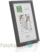 Ramki na zdjęcia - Icar Ramka drewniana Pinia ciemnoszara (na zdjęcie 13x18 cm) - miniaturka - grafika 1