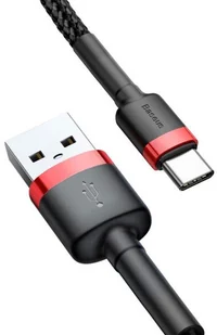 Baseus Kabel Kevlar USB-C 3A 1M red black CATKLF-B91 - Kable USB - miniaturka - grafika 3