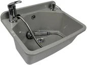 Zlewy i komory gospodarcze - Zlewozmywak Zlew Gospodarczy bateria dozownik Drk - miniaturka - grafika 1