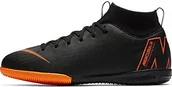 Piłka nożna - Nike Jr superflyx 6 Academy IC Black/Total pomarańczowo-White, 3Y AH7343_081 - miniaturka - grafika 1
