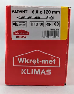 Wkręty Ciesielskie Do Drewna 6x120 Torx 800szt - Inne akcesoria dekarskie - miniaturka - grafika 2