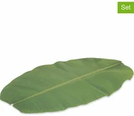 Obrusy i serwetki - Villa D Este Villa d Este Podkładki stołowe (6 szt.) "Banana Leaf" w kolorze zielonym - 47 x 30 cm - miniaturka - grafika 1
