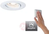 Oprawy, klosze i abażury - Paulmann Nova mini Plus spot EasyDim biały - miniaturka - grafika 1