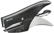 Artykuły biurowe - Leitz mały zszywacz ręczny, ładowanie od tyłu, do 15 kartek, satynowy-czarny 4002432107520 - miniaturka - grafika 1