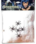 Gadżety na imprezę - Widmann 5402G pajęczyna, biały 5402G - miniaturka - grafika 1