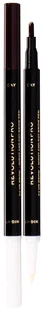 Makeup Revolution London London Revolution PRO Day & Night Brow Pen kredka do brwi 1,6 ml dla kobiet Dark Brown - Kredki do oczu - miniaturka - grafika 3
