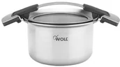 Szybkowary - Woll Concept z wełny  5-Ply garnek ze stali nierdzewnej, wraz z pokrywką, stal szlachetna, 2 el. 20500 - miniaturka - grafika 1