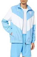 Kurtki i kamizelki sportowe męskie - PUMA PUMA Kurtka męska Mcfc Prematch Team Light Blue-Puma White M 764507 - miniaturka - grafika 1