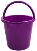Miotły, szufle, mopy - Branq DOSTAWCA Wiadro z wylewką 10l 1200 Śliwka BRA000202 - miniaturka - grafika 1