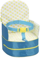 Akcesoria do karmienia - Babymoov Badabulle, Krzesełko podróżne, 2 w 1, Niebieskie - miniaturka - grafika 1