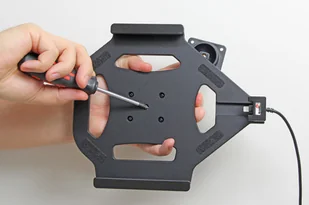 Brodit Uchwyt aktywny z kablem USB do Apple iPad 9.7 New (6 Gen.) w futerale Otterbox Defender (521600) - Akcesoria do tabletów i e-booków - miniaturka - grafika 3