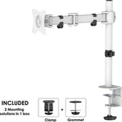 Akcesoria do monitorów - NewStar Uchwyt biurkowy na monitor 10 30&quot NM-D135WHITE - miniaturka - grafika 1