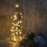 Lampy ogrodowe - Sirius Łańcuch świetlny płatki śniegu LED NYNNE, 20-pkt - miniaturka - grafika 1