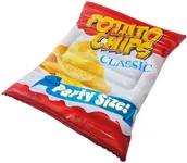 Materace dmuchane i koła do pływania - Intex Materac dmuchany plażowy Chipsy, 178x140 cm - miniaturka - grafika 1