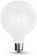 Żarówki LED - V-TAC Żarówka LED 7W Filament E27 Kula G95 Mrożona VT-2057 6400K 840lm - miniaturka - grafika 1