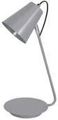 Lampy stojące - Luminex Lampka biurkowa Table Lamps 8298 lampa stołowa 1x60W E27 szara - miniaturka - grafika 1