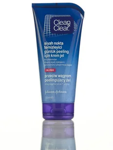 Johnson&Johnson Clean & Clear Przeciw wągrom peelingujący żel 150 ml - Toniki i hydrolaty do twarzy - miniaturka - grafika 4