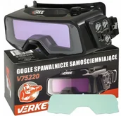 Akcesoria spawalnicze - VERKE GOGLE OKULARY SPAWALNICZE SAMOŚCIEMNIAJĄCE VERKE V75220 V75220 - miniaturka - grafika 1