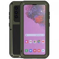 Etui i futerały do telefonów - Love Mei Etui Pancerne + szkło Galaxy S21, zielone 6932809616318 - miniaturka - grafika 1