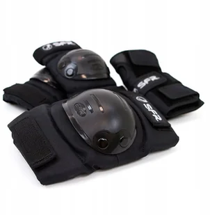 SFR Zestaw ochraniaczy Youth Na hulajnogę blk S - Ochraniacze - miniaturka - grafika 2