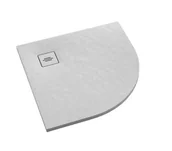 Brodziki prysznicowe - Schedpol COLLECTION SCHEDLINE PROTOS WHITE STONE 90x90 3SP.P1O-9090/B/ST-M1/B/ST - miniaturka - grafika 1