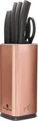 Noże kuchenne - Berlingerhaus ZESTAW NOŻY W STOJAKU ROSEGOLD METALLIC LINE BH-2401 BH-2401 - miniaturka - grafika 1