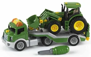John KLEIN Transporter + Traktor Deere 3908 - Samochody i pojazdy dla dzieci - miniaturka - grafika 2