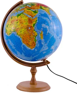Zachem Globus 320 fizyczny podświetlany drew.nis. 2519 - Pomoce naukowe - miniaturka - grafika 2