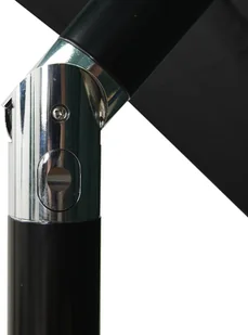 vidaXL 3-poziomowy parasol na aluminiowym słupku, czarny, 2,5x2,5 m 313842 - Parasole ogrodowe - miniaturka - grafika 6