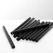 Pozostałe akcesoria fryzjerskie - Allepaznokcie Pałki keratynowe - czarne - 12 szt. - miniaturka - grafika 1