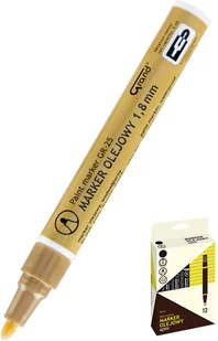 Grand Marker olejowy 1.8mm pomarańczowy okrągły KA7334 - Markery permanentne - miniaturka - grafika 2