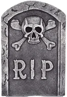 Halloween - Amscan Nagrobek Czaszka - 31 cm - 1 szt. 9911689-3 - miniaturka - grafika 1