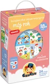 Zabawki interaktywne dla dzieci - CzuCzu Książeczka obserwacyjna. Mój rok - miniaturka - grafika 1