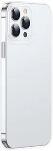Baseus Przeźroczyste Etui Simple do iPhone 13 Pro Max białe - Etui i futerały do telefonów - miniaturka - grafika 3
