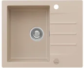 Zlewozmywaki - AXIS Zlewozmywak Granitowy MOJITO 20 jasny beż (90) mojito20jb - miniaturka - grafika 1