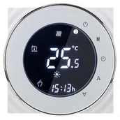 Systemy inteligentnych domów - Termostat iQtech SmartLife GCLW-W WiFi termostat pro bojlery a kotle s bezpotenciálovým spínáním IQTGCLW-W) Biały - miniaturka - grafika 1