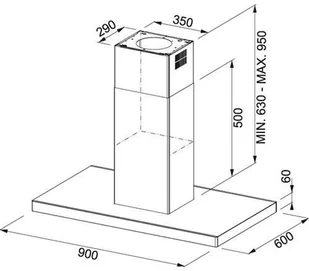 Franke Neptun Led FNE 905 I XS - Okapy kuchenne - miniaturka - grafika 3