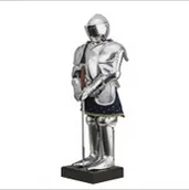 Repliki - akcesoria - NIEMIECKA ZBROJA RYCERSKA XIII - XIV WIEK  66 cm WS300000 - miniaturka - grafika 1