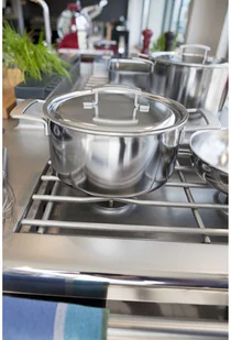 Demeyere Demeyere - Garnek niski z pokrywką Industry 4 L 40850-741-0 - Garnki - miniaturka - grafika 8