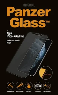 PanzerGlass Szkło ochronne Edge to Edge Privacy dla Apple iPhone X/Xs/11 Pro czarne - Szkła hartowane na telefon - miniaturka - grafika 3