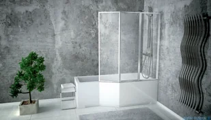 Besco Besco Integra 170x75cm Wanna asymetryczna prawa (#WAI-170-PP) - Wanny - miniaturka - grafika 3