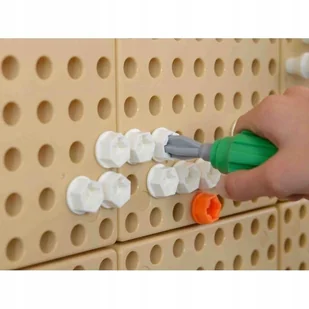 Masterkidz Ręczne Narzędzia 6 Elementów Śrubokręt Klucz - Tablica Naukowo-Edukacyjna Masterkidz STEM ME13101 - Mały majsterkowicz - miniaturka - grafika 10