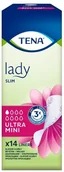 Wkładki higieniczne - SCA Tena SCA Hygiene Products Wkładki anatomiczne Slim Lady Ultra Mini x14 sztuk - miniaturka - grafika 1